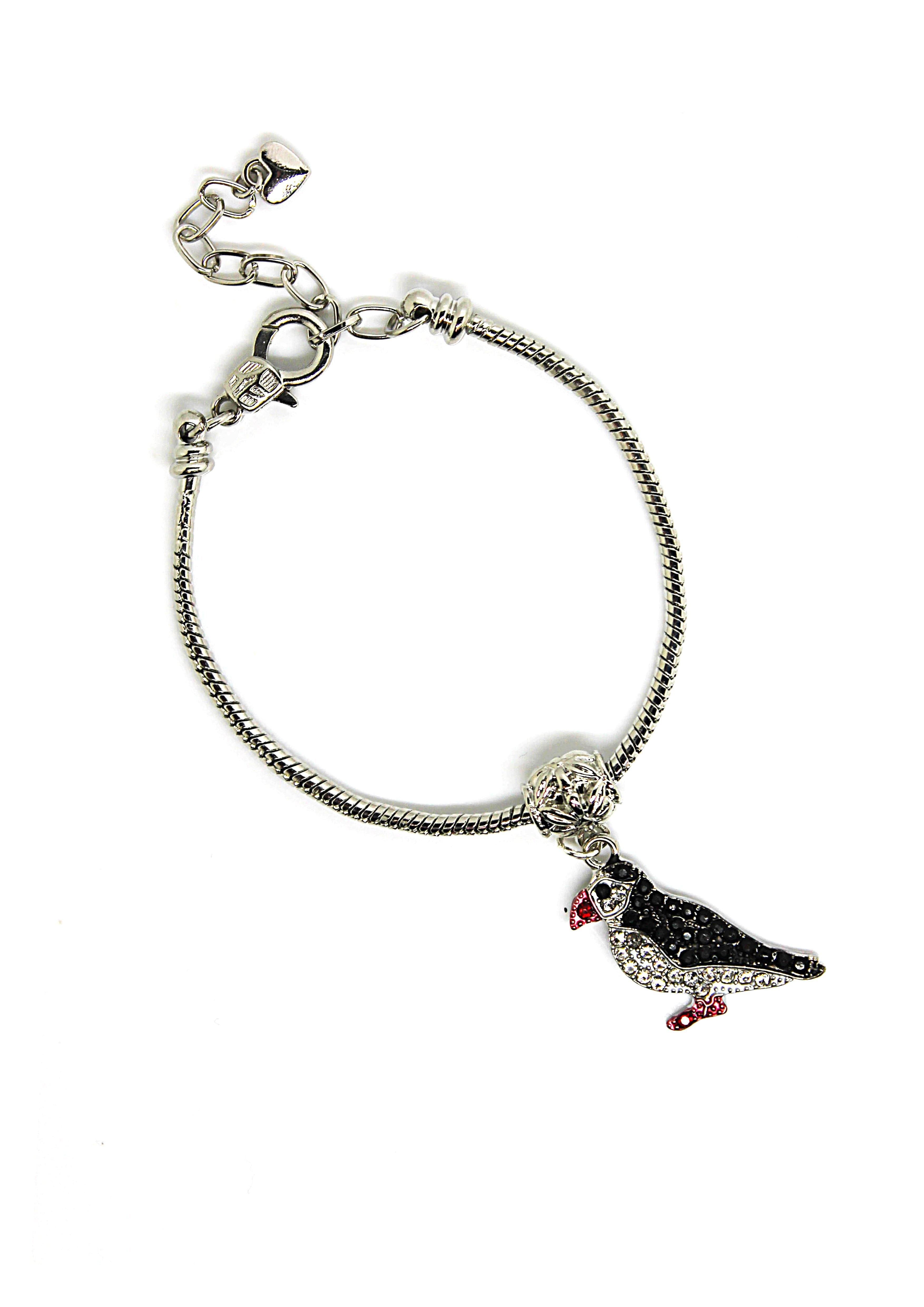 Puffin Charm Bracelet - Wildtouch - Wildtouch