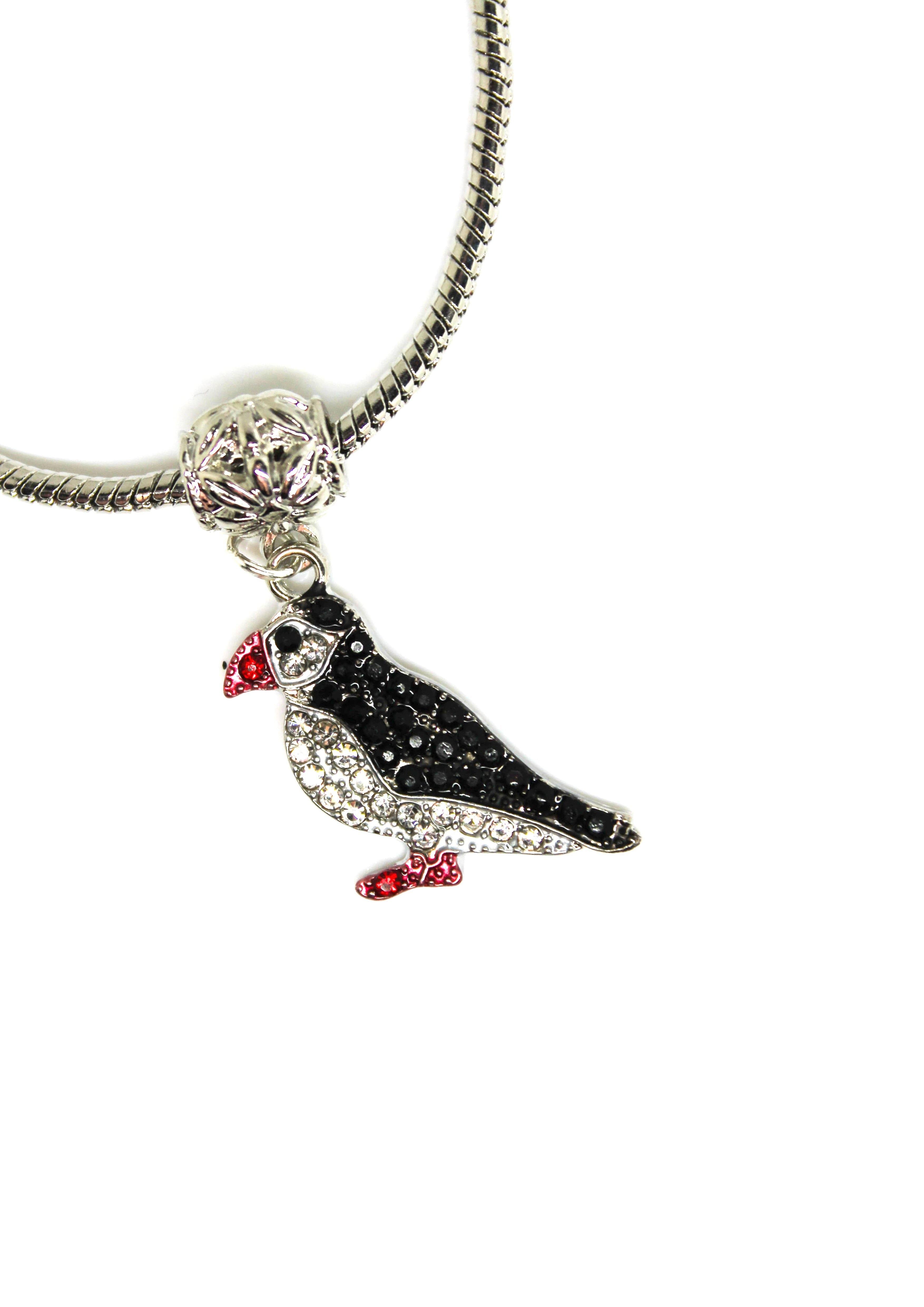 Puffin Charm Bracelet - Wildtouch - Wildtouch