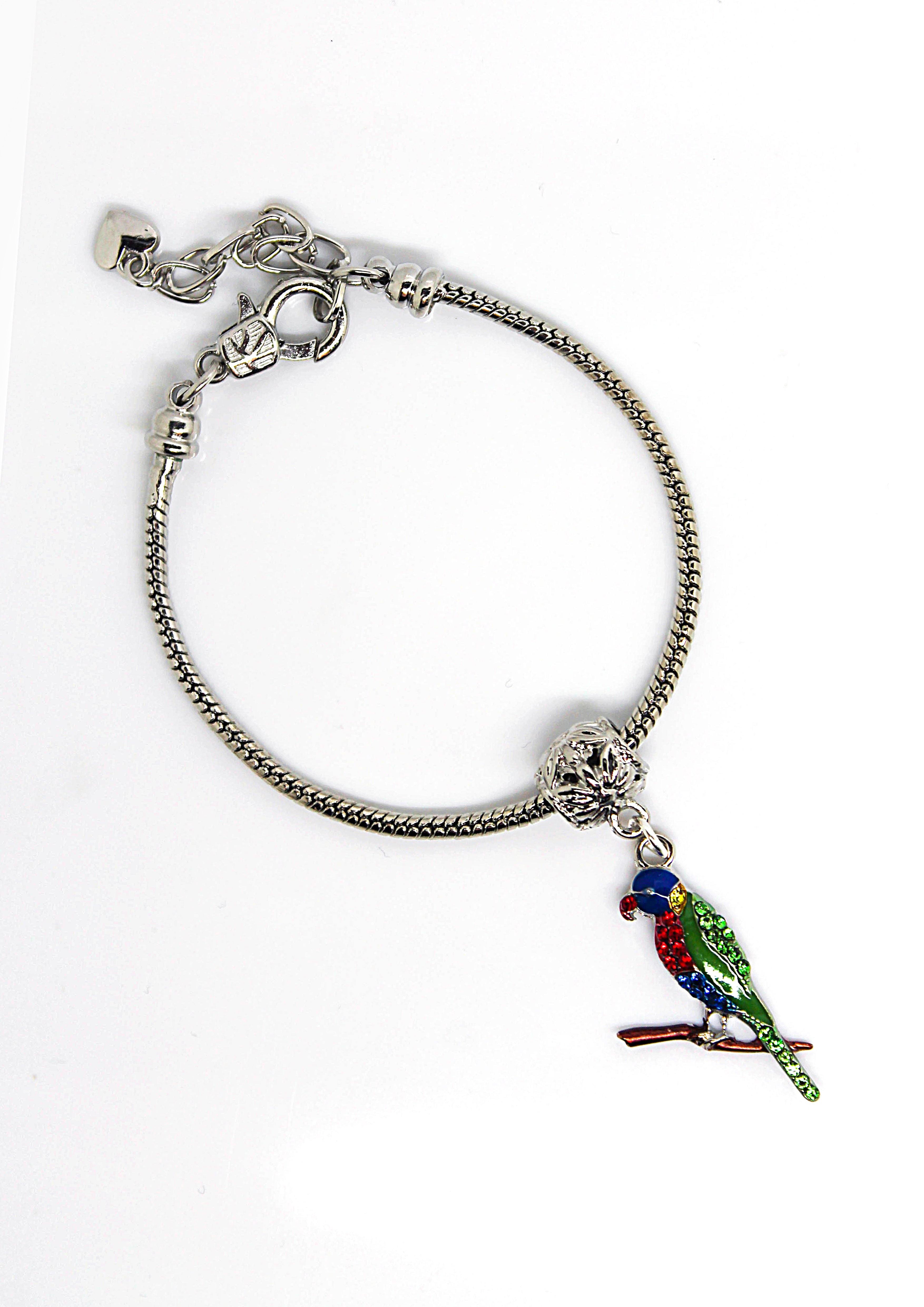 Lorikeet Charm Bracelet - Wildtouch - Wildtouch