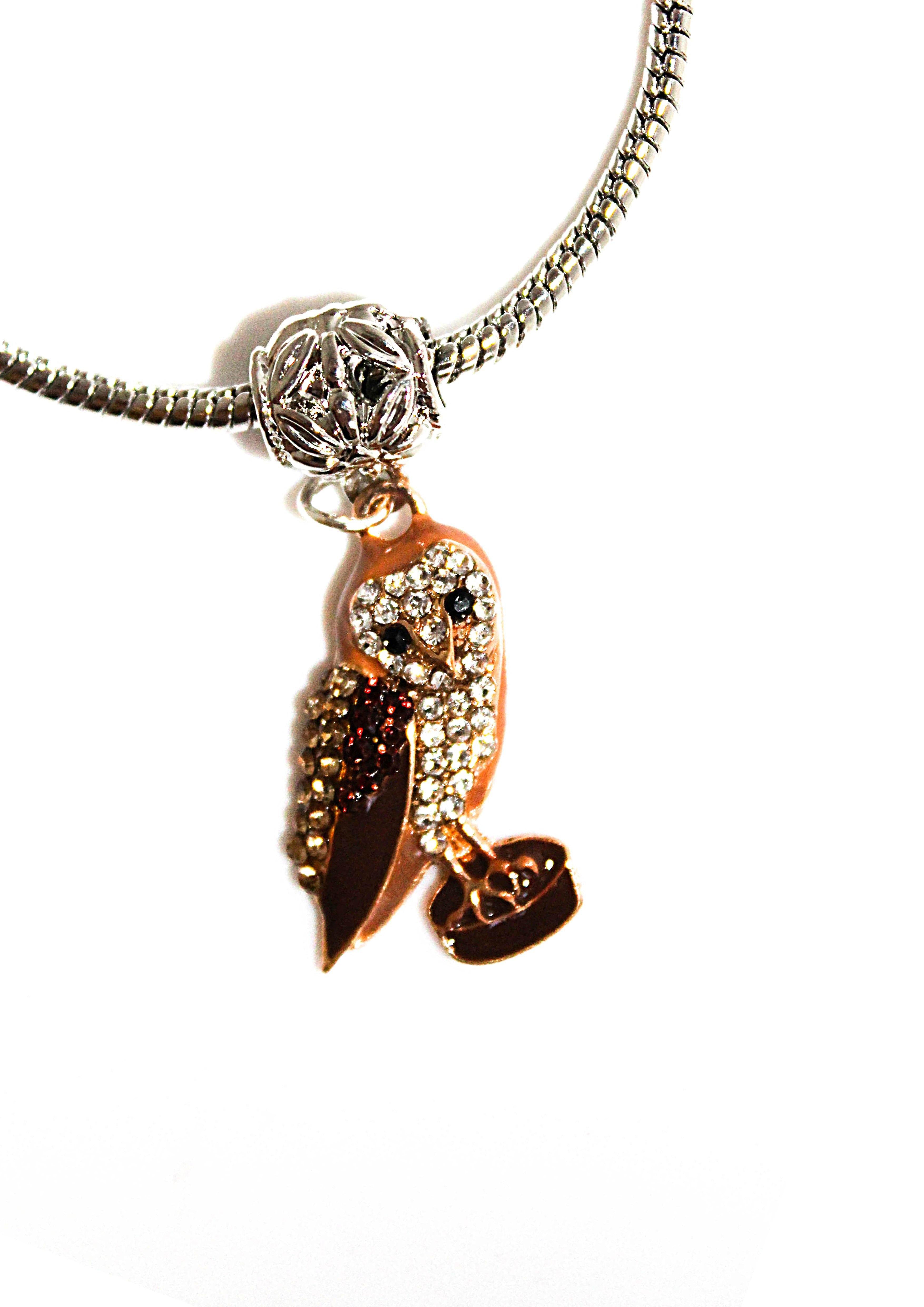 Owl Barn Charm Bracelet - Wildtouch - Wildtouch