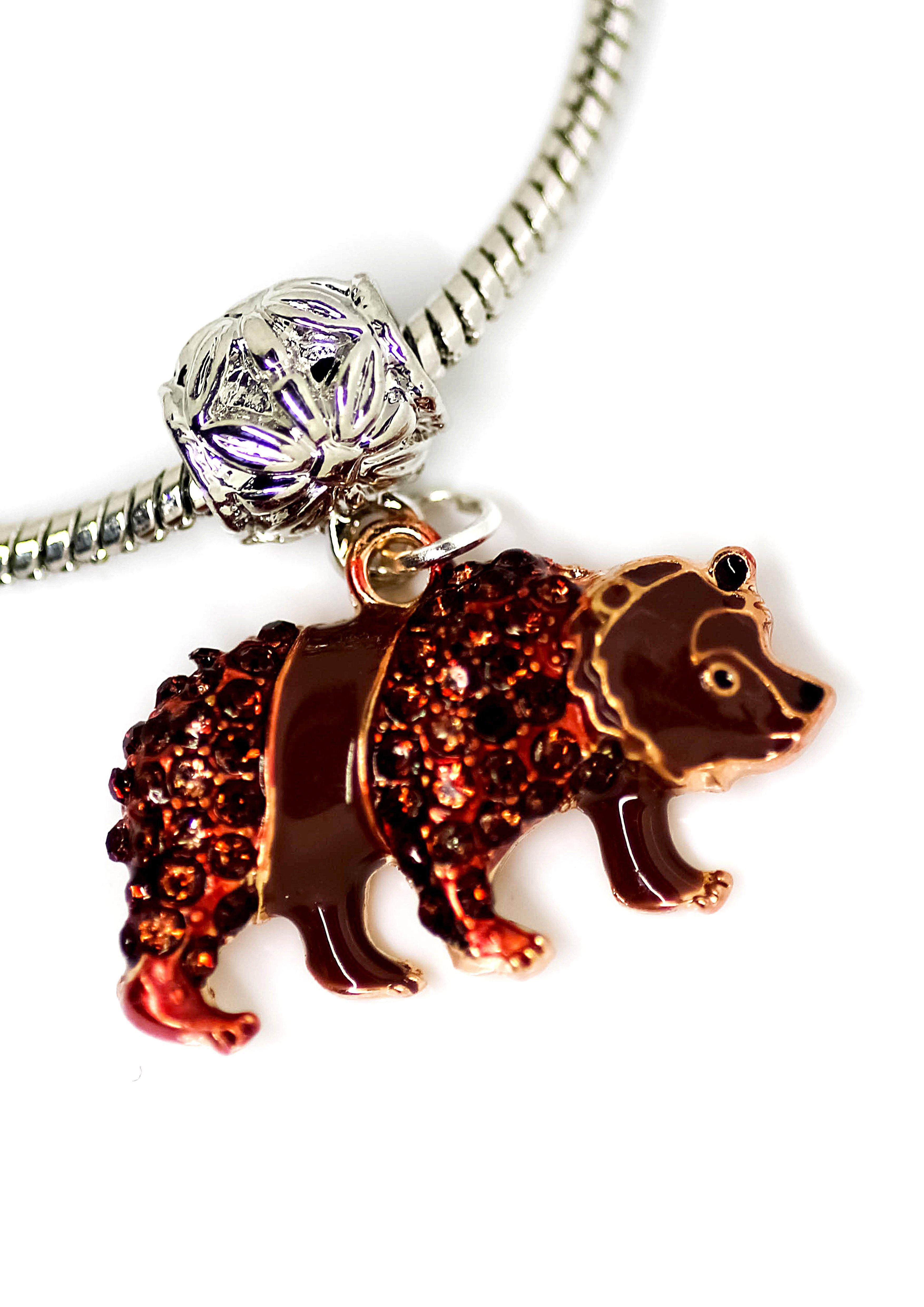 Bear Walking Charm Bracelet - Wildtouch - Wildtouch