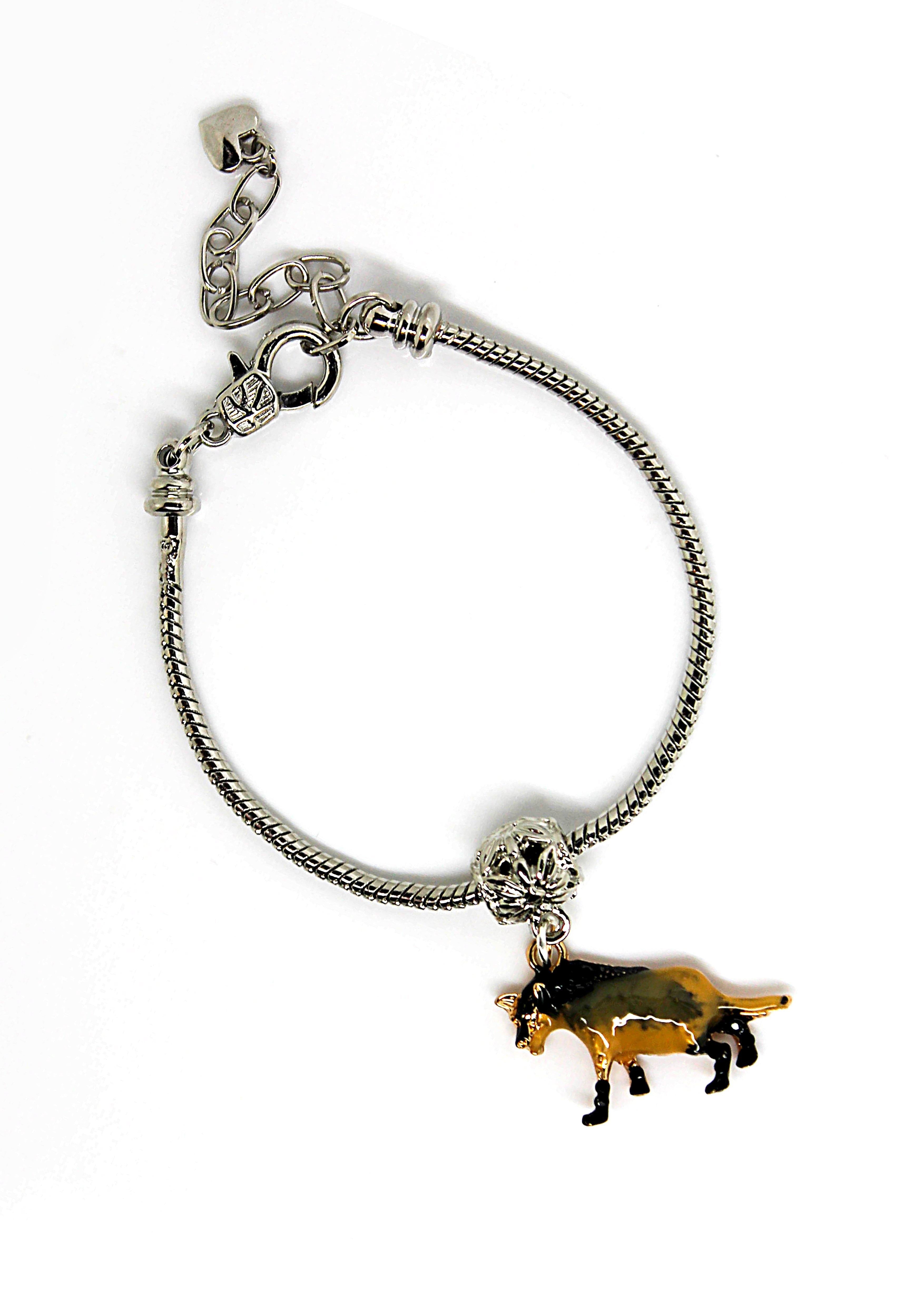 Hyena Charm Bracelet - Wildtouch - Wildtouch