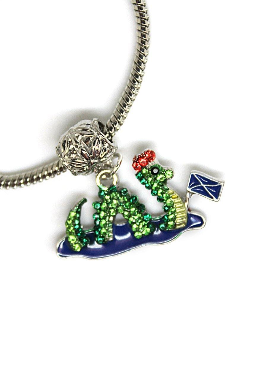 Nessie & Flag Charm Bracelet - Wildtouch - Wildtouch