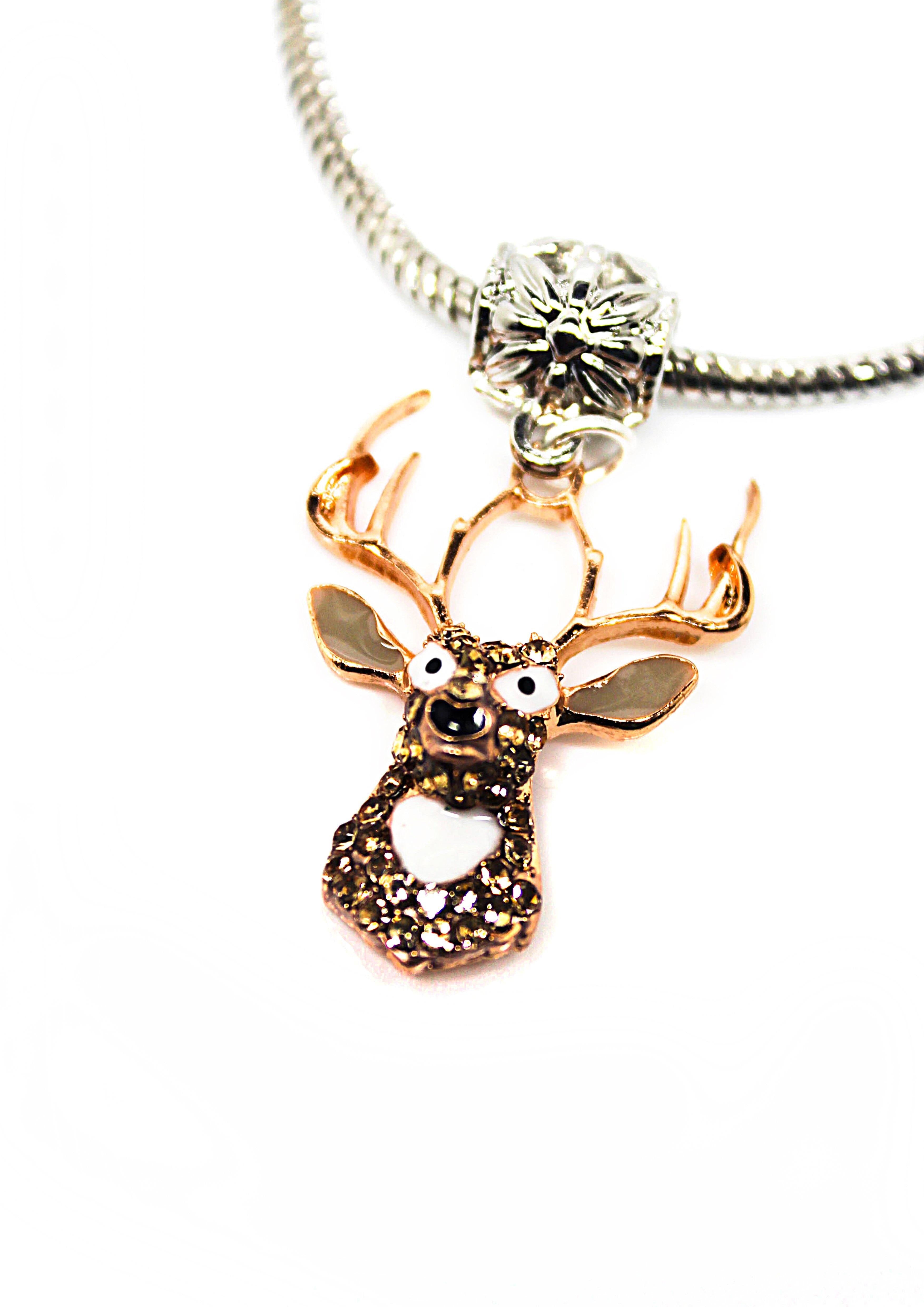 Stag Charm Bracelet - Wildtouch - Wildtouch