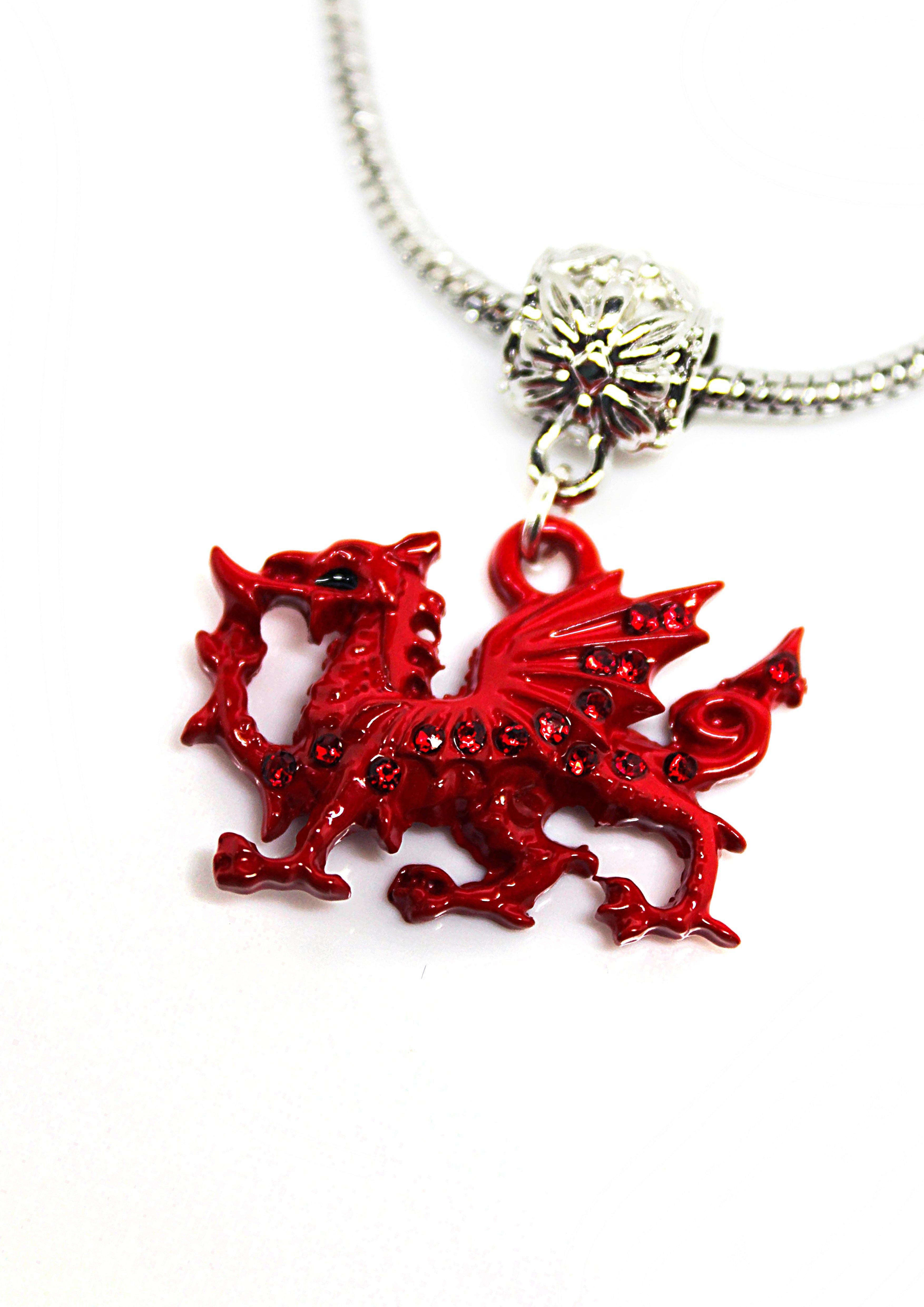 Dragon Red Charm Bracelet - Wildtouch - Wildtouch