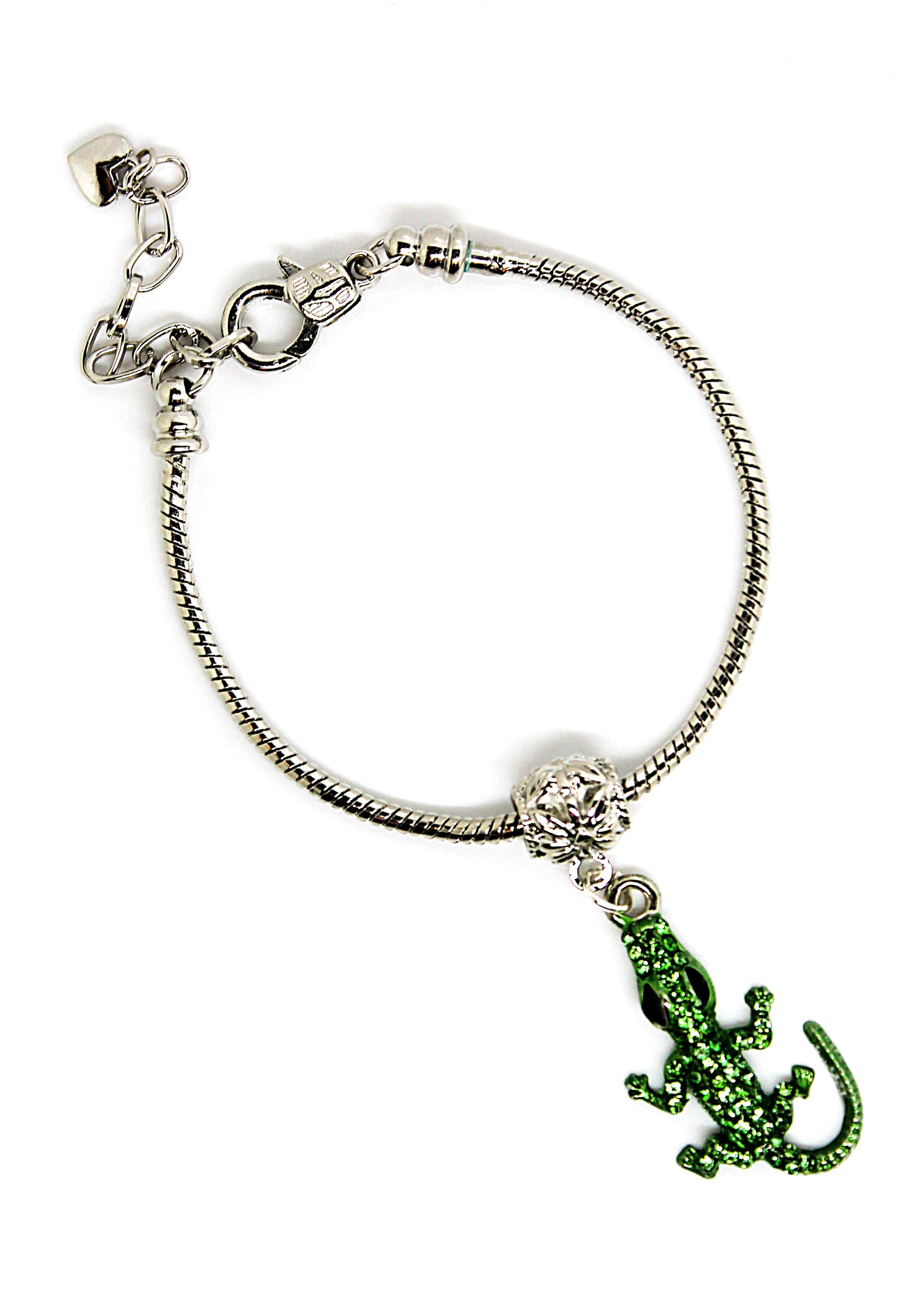 Crocodile Charm Bracelet - Wildtouch - Wildtouch