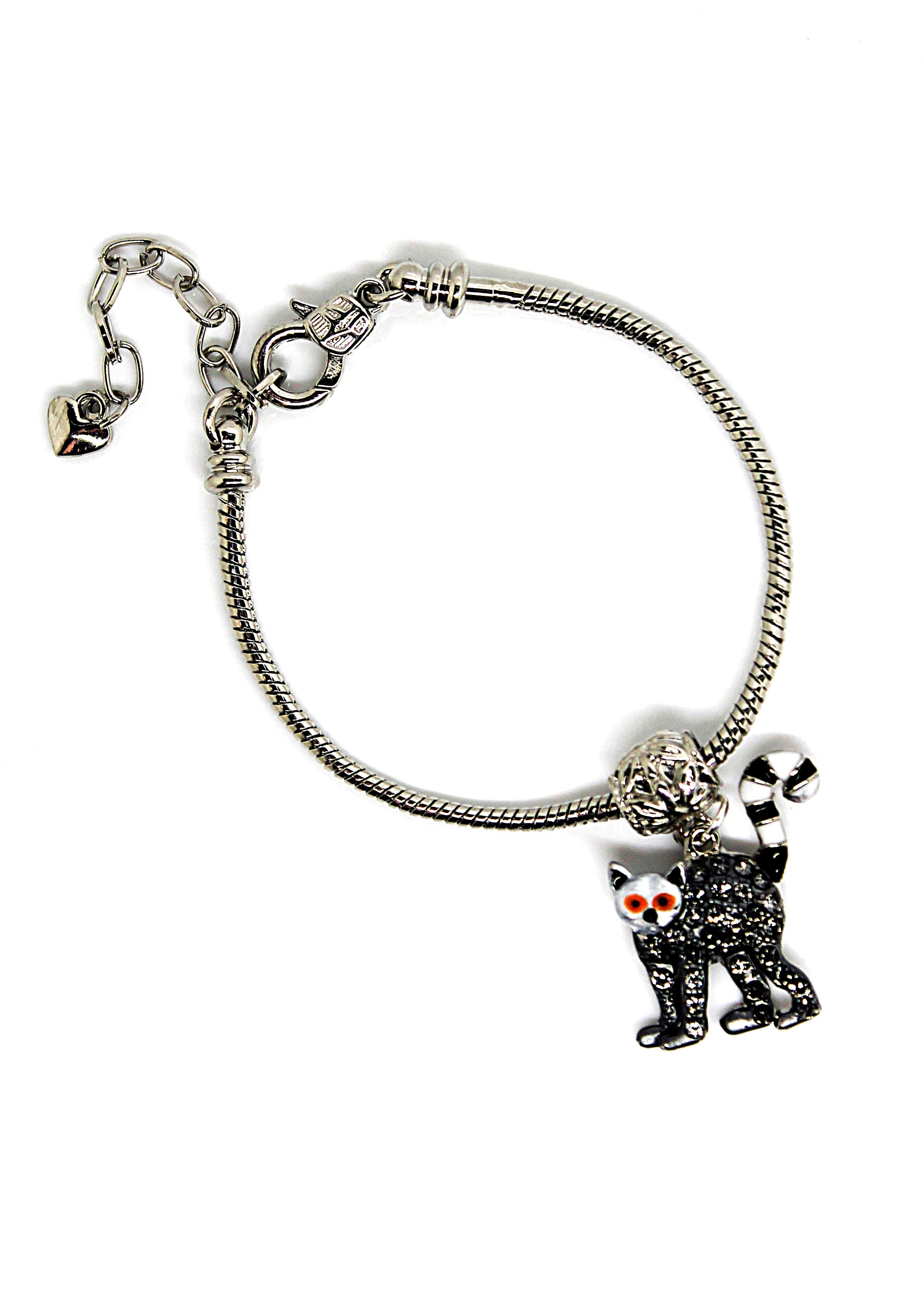 Lemur Charm Bracelet - Wildtouch - Wildtouch