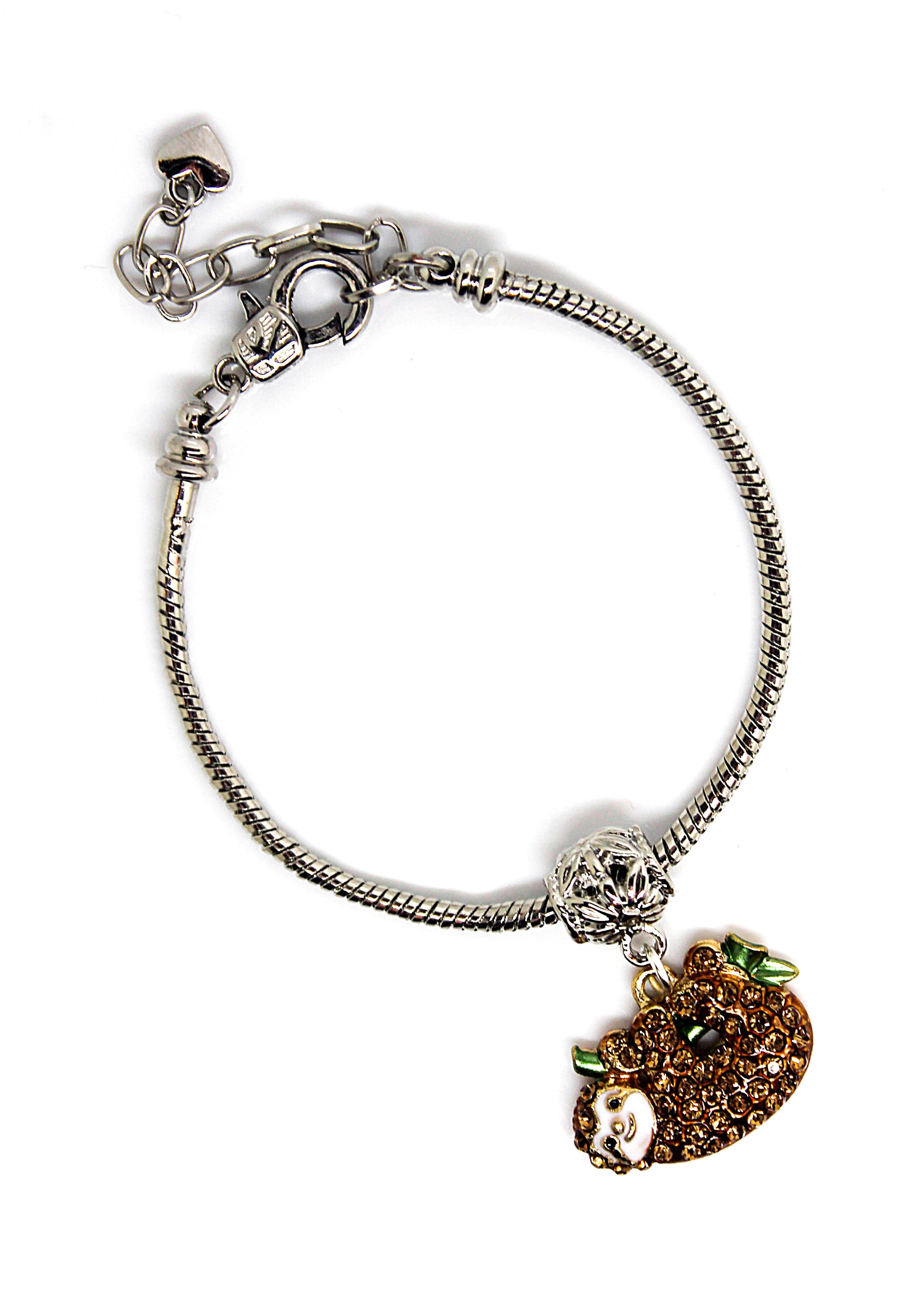 Sloth Charm Bracelet - Wildtouch - Wildtouch