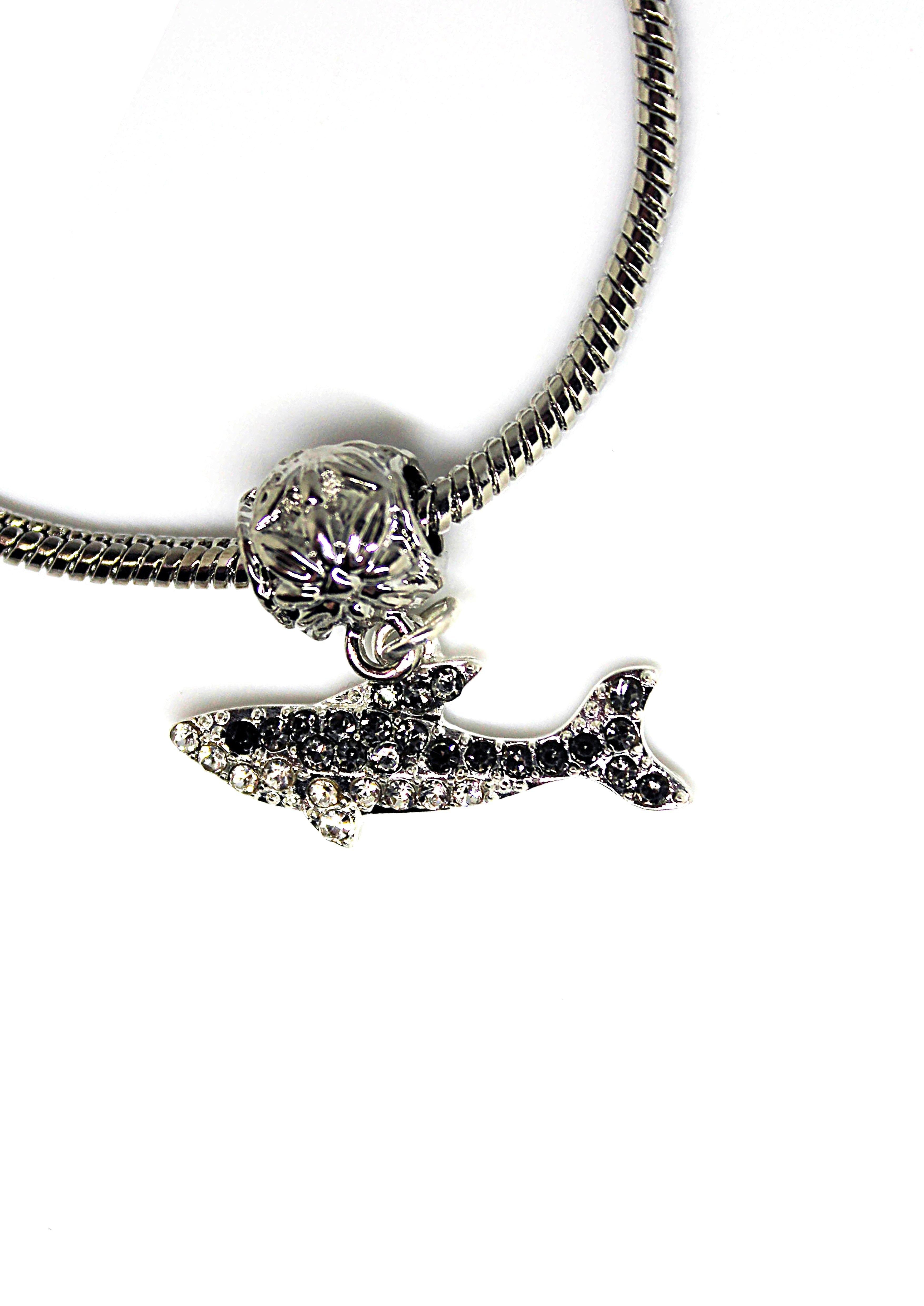 Shark Grey Charm Bracelet - Wildtouch - Wildtouch