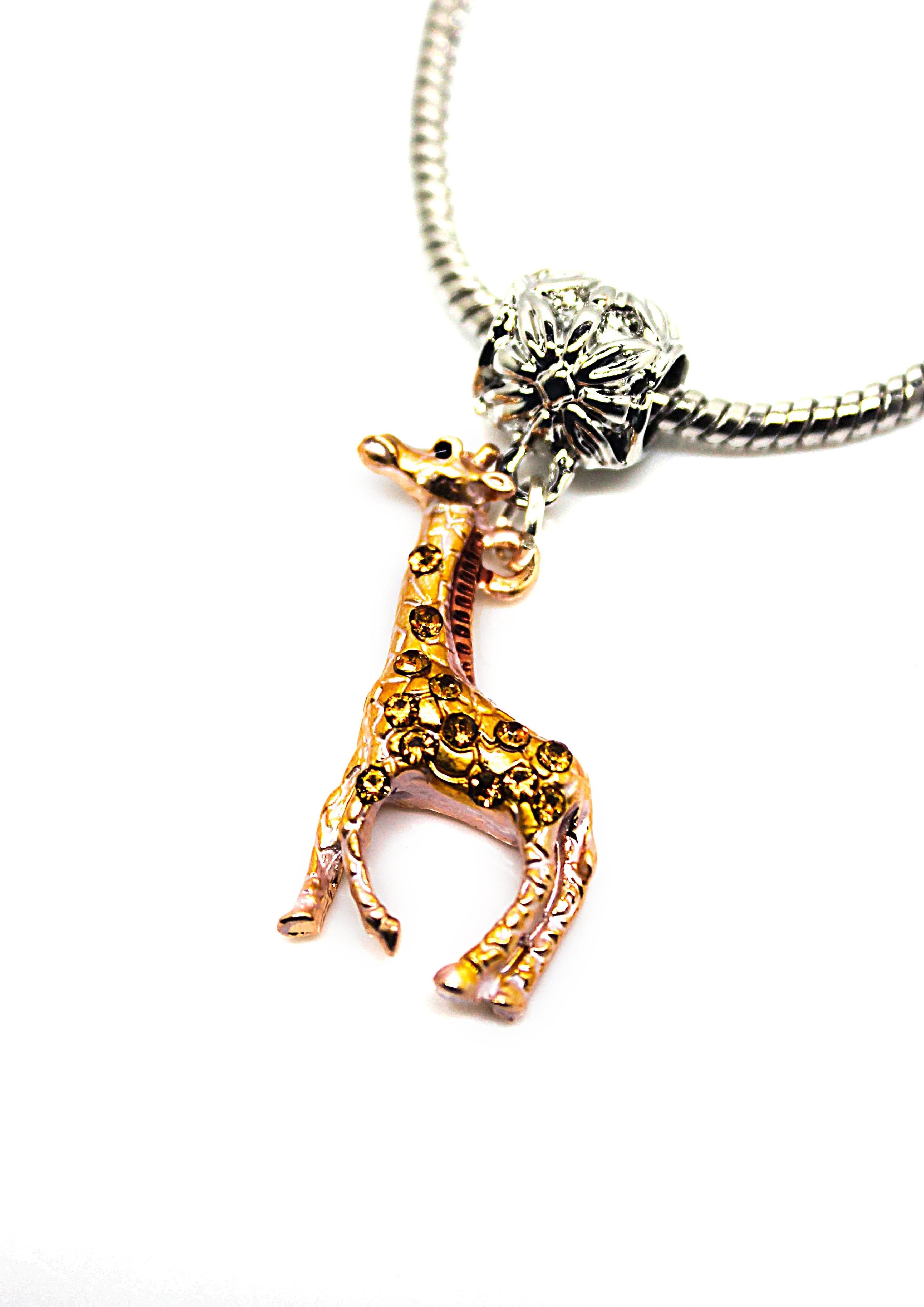 Giraffe Charm Bracelet - Wildtouch - Wildtouch