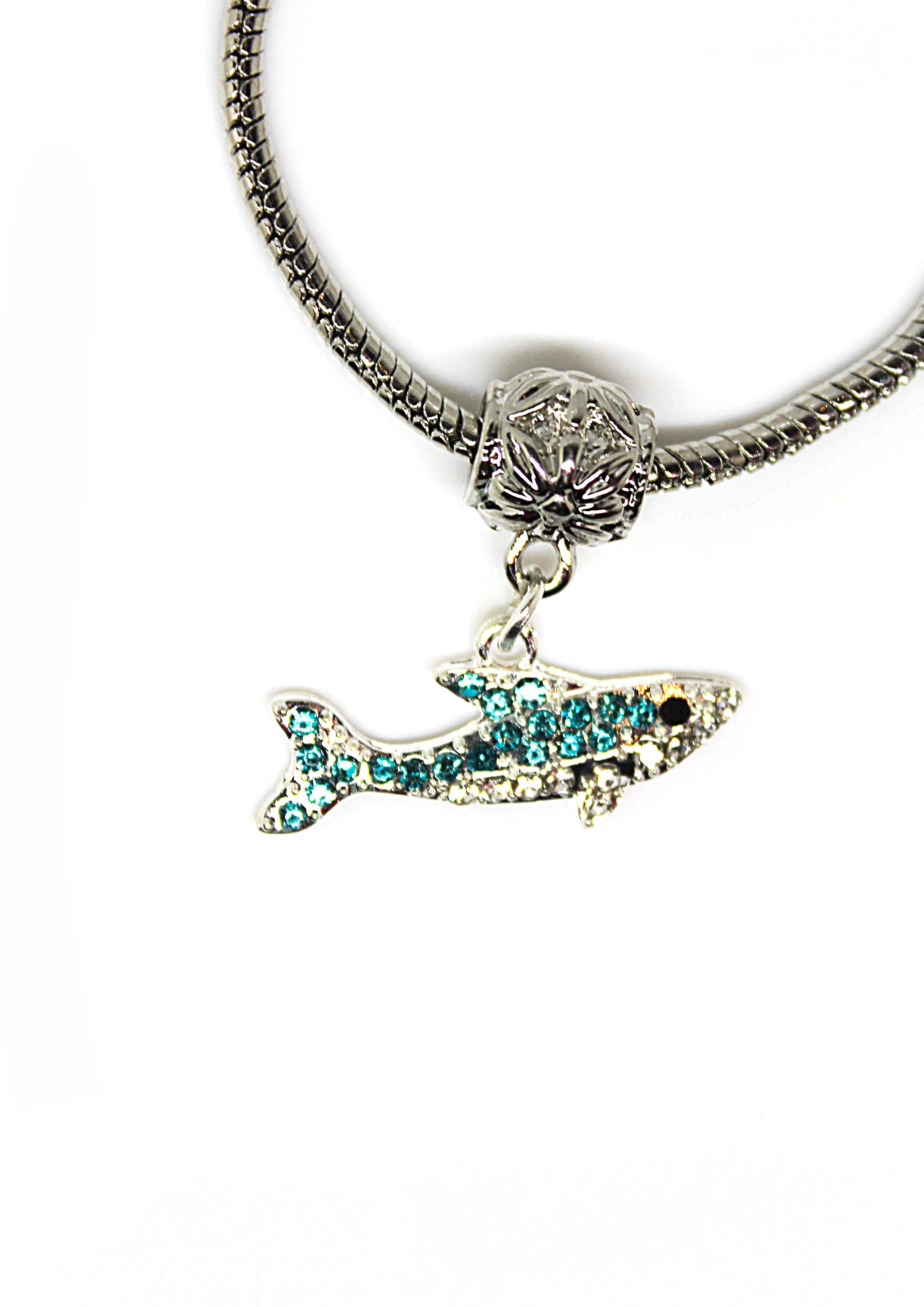 Shark Blue Charm Bracelet - Wildtouch - Wildtouch