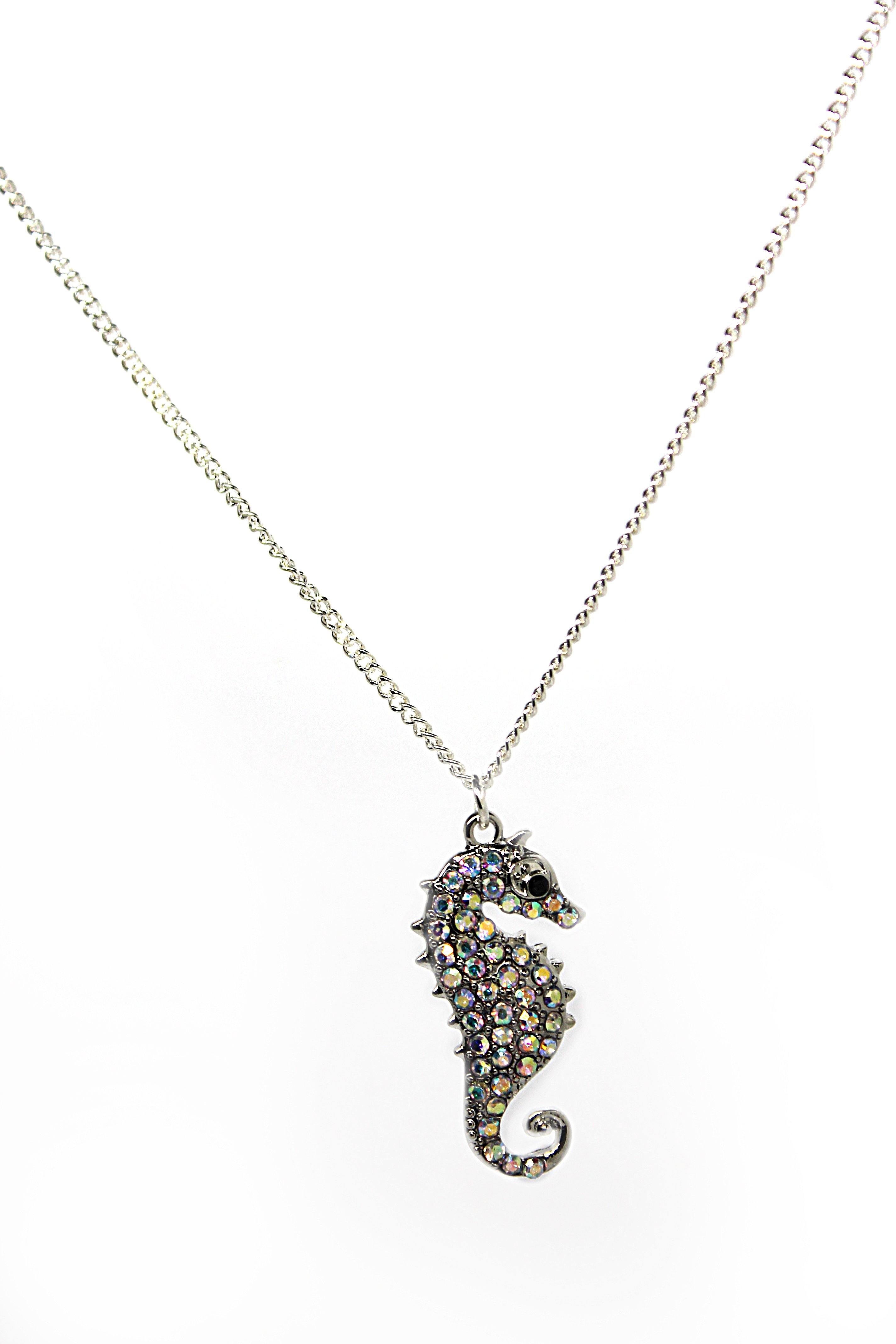 Seahorse Crystal Necklace - Wildtouch - Wildtouch