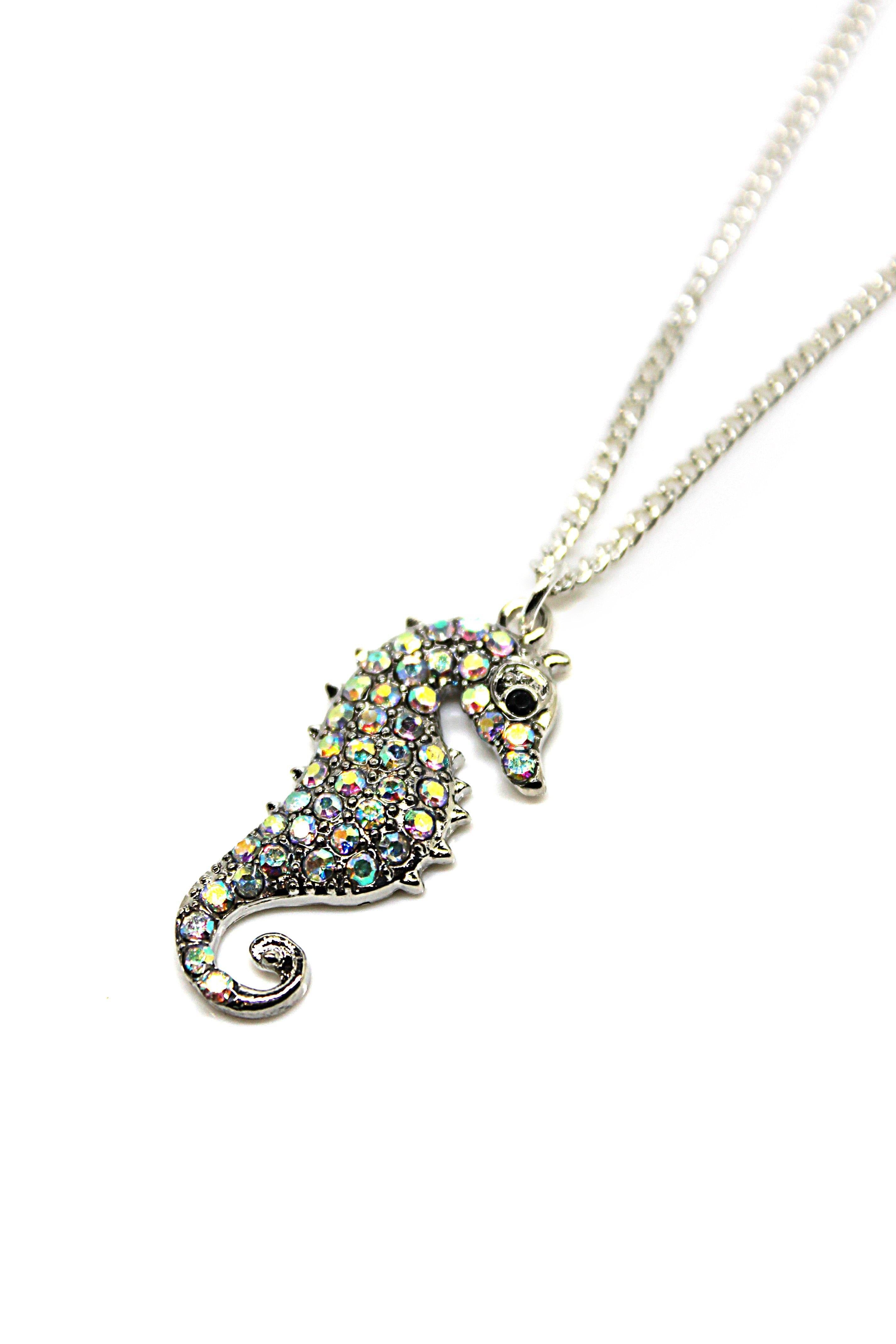 Seahorse Crystal Necklace - Wildtouch - Wildtouch