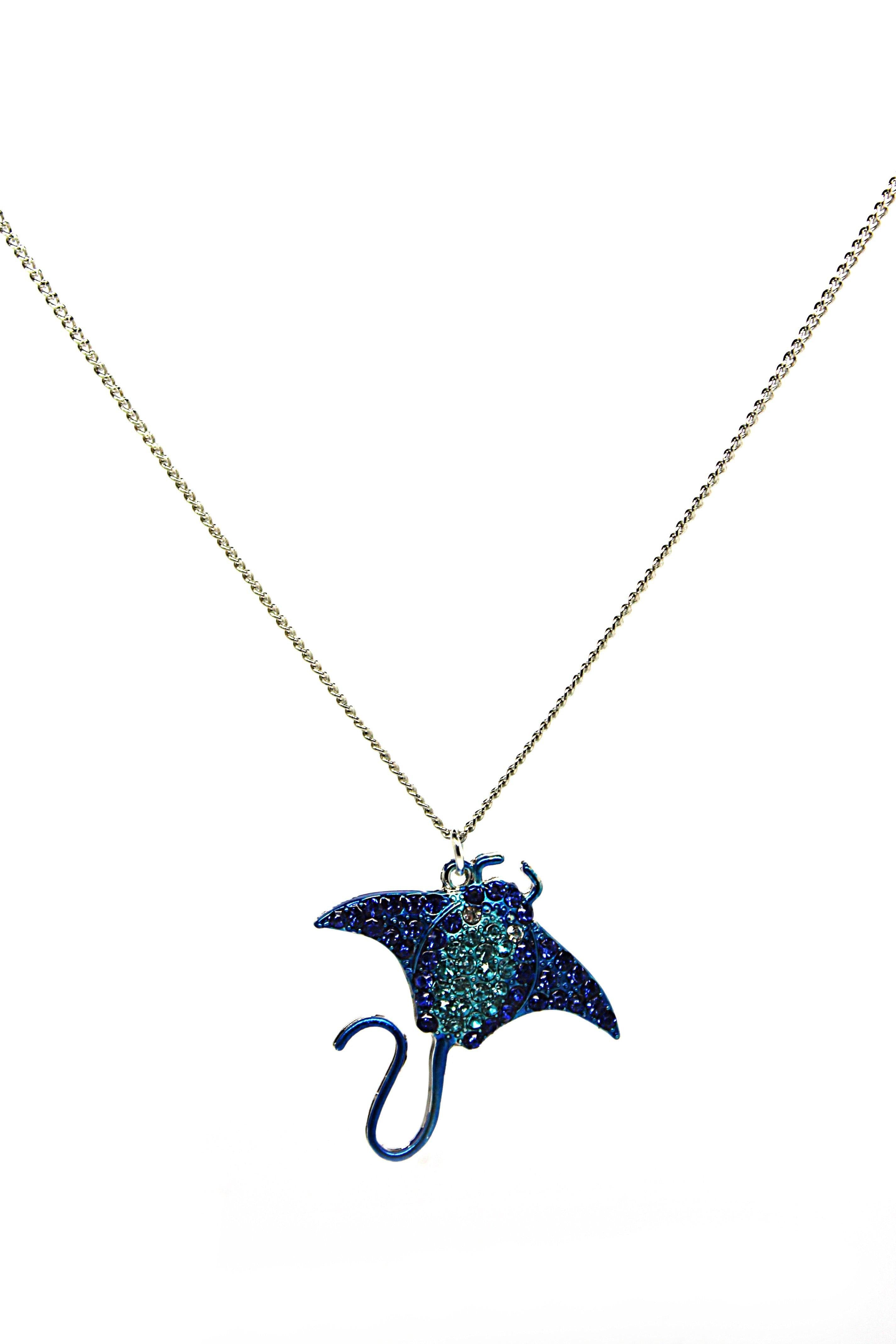 Stingray Blue Necklace - Wildtouch - Wildtouch