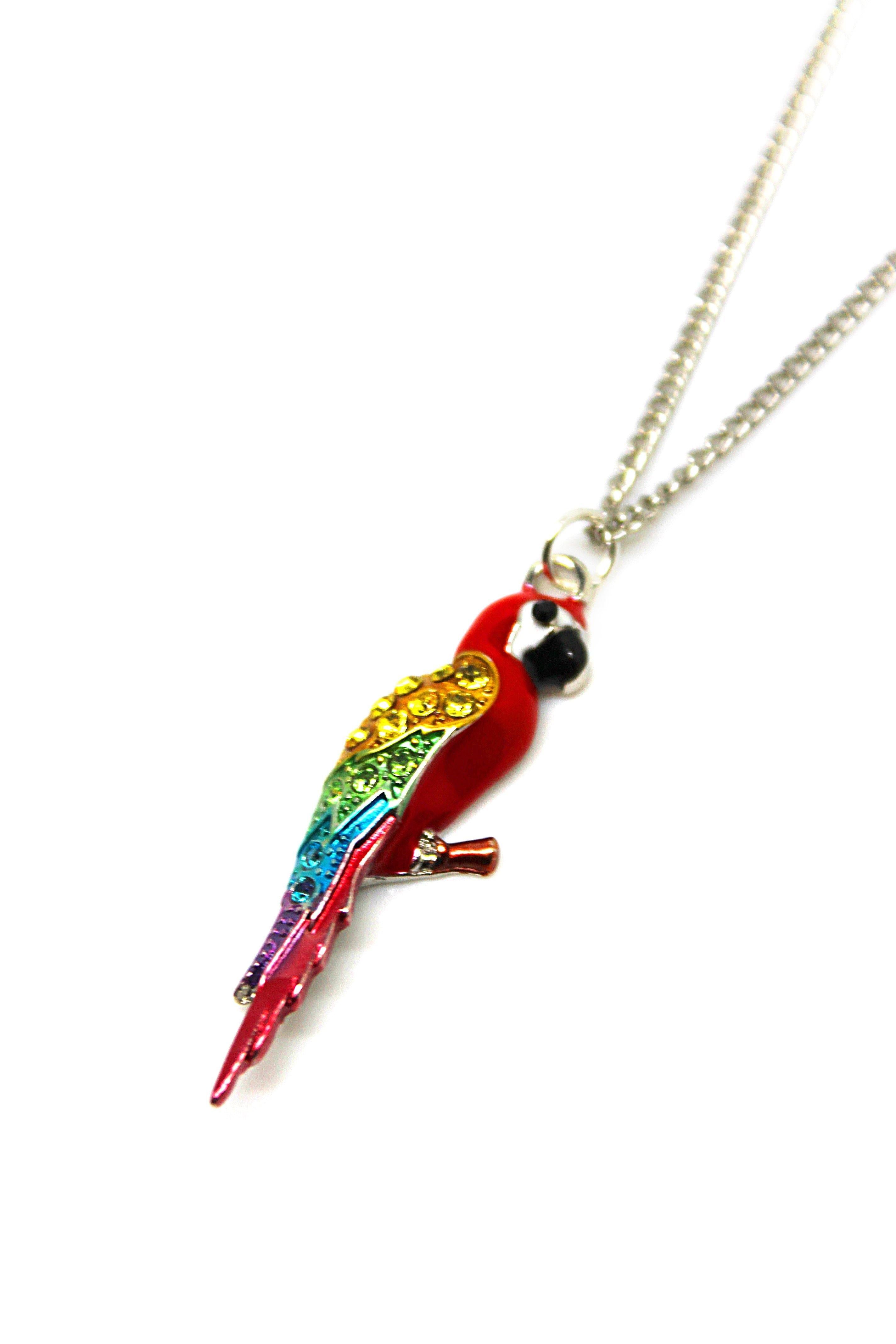 Parrot Red Necklace - Wildtouch - Wildtouch