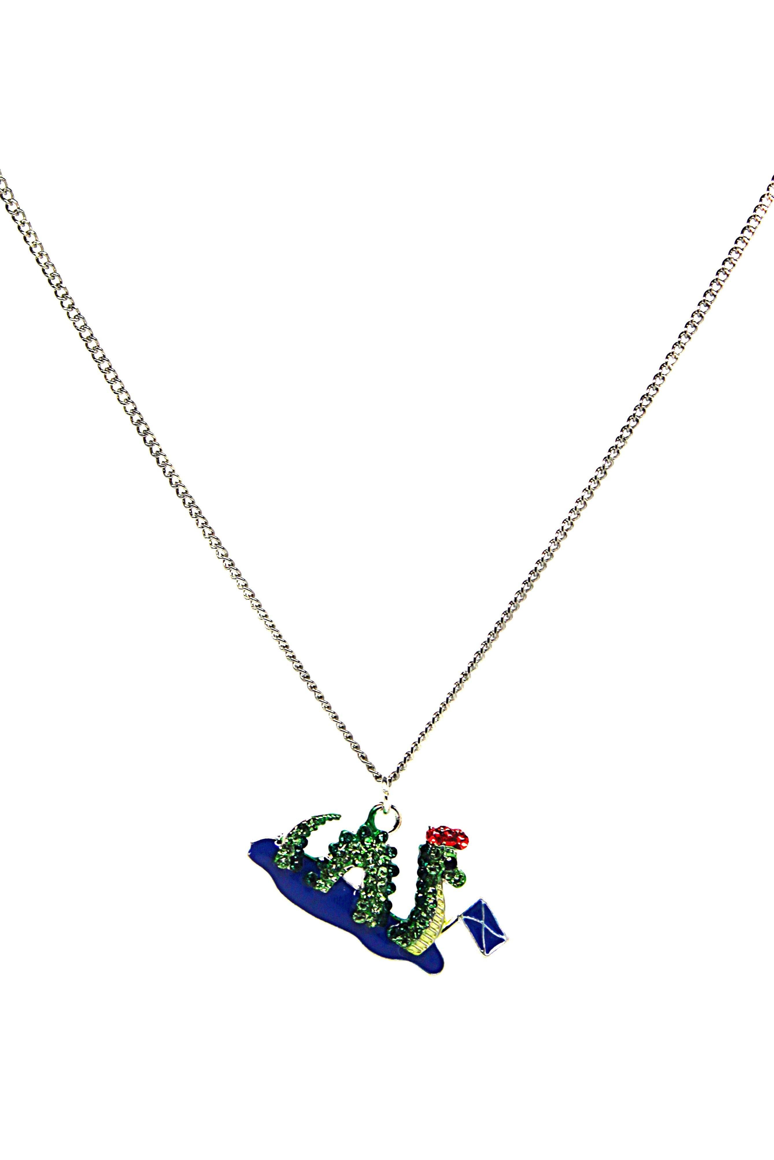 Nessie & Flag Necklace - Wildtouch - Wildtouch