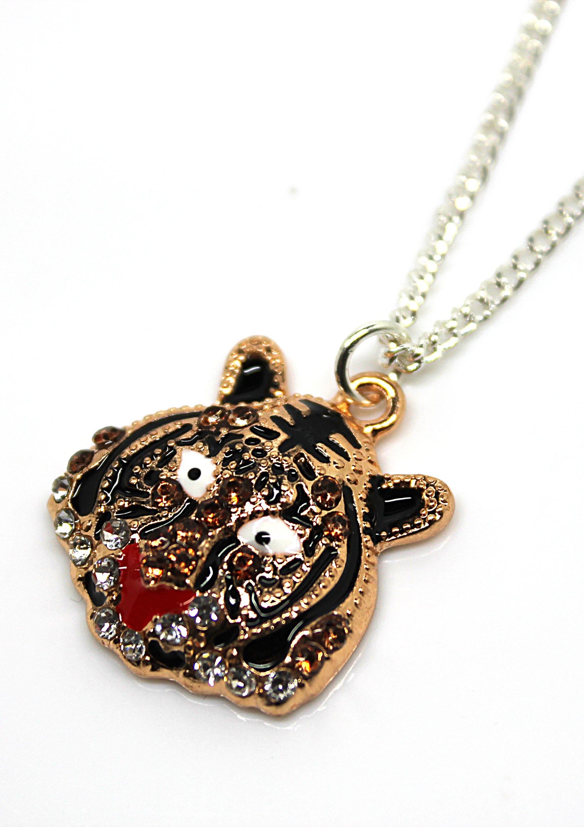Tiger Face Necklace - Wildtouch - Wildtouch