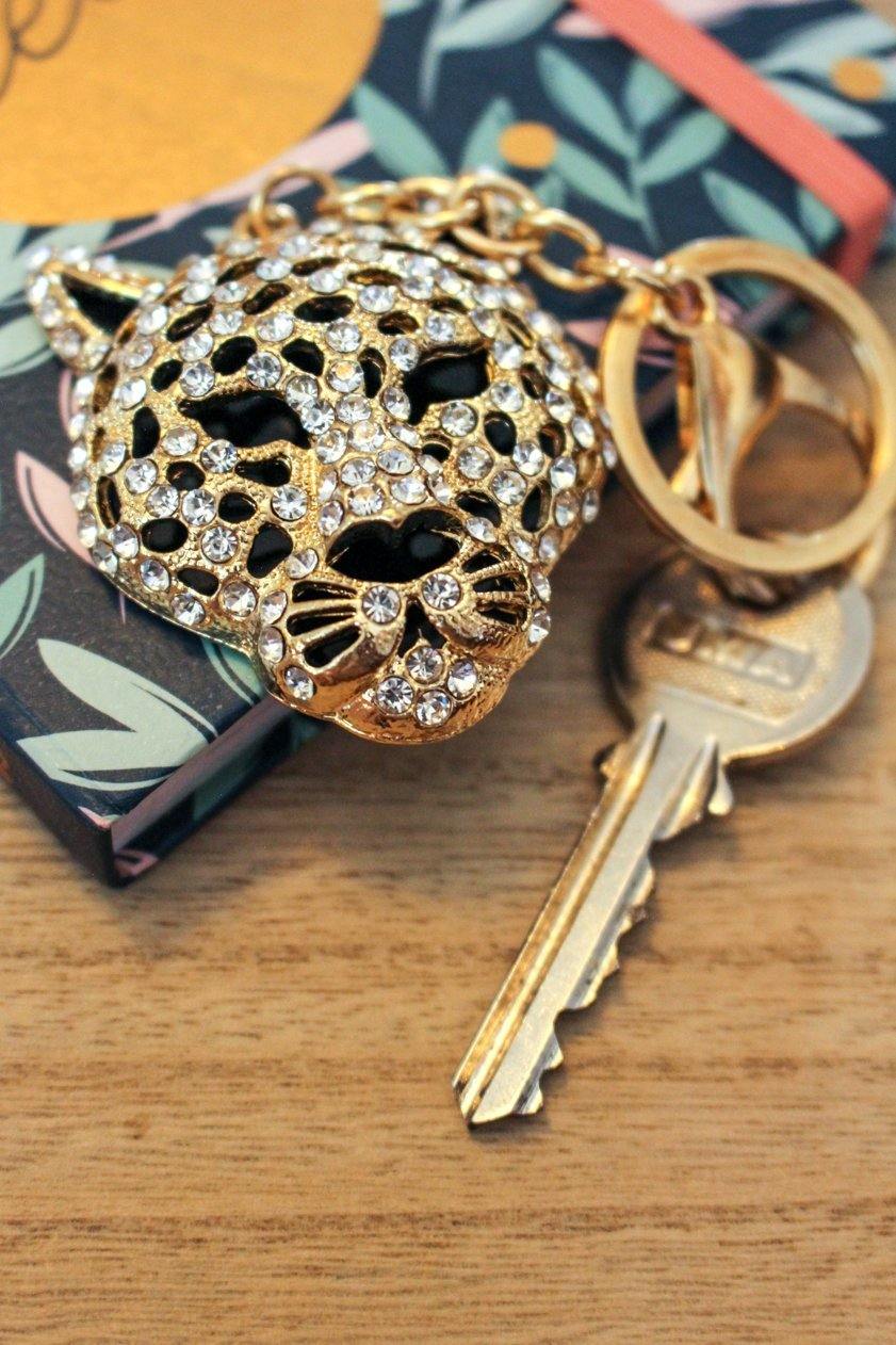 Cheetah Keyring - Main Image