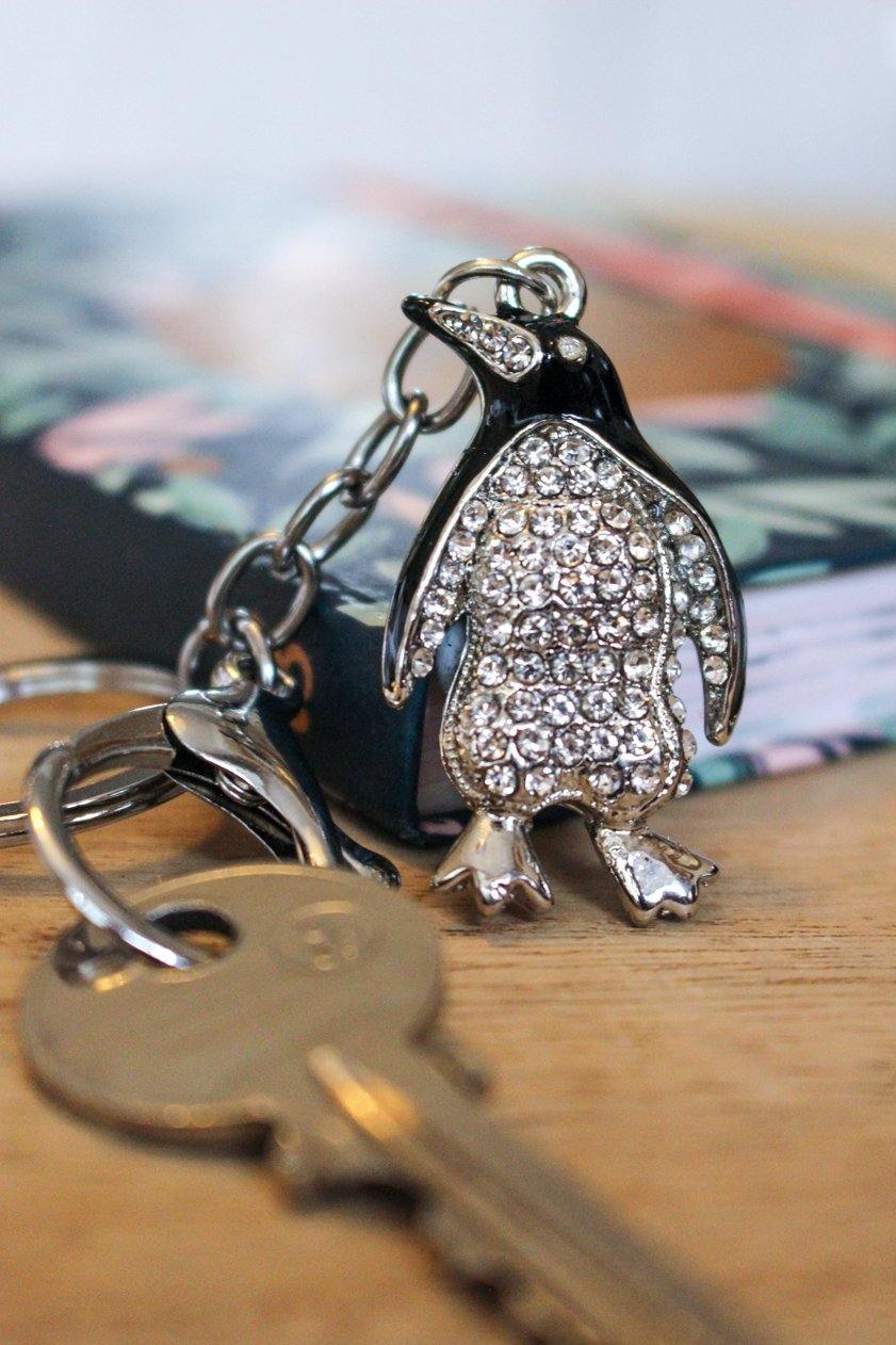 Penguin Keyring Clear - Wildtouch - Wildtouch