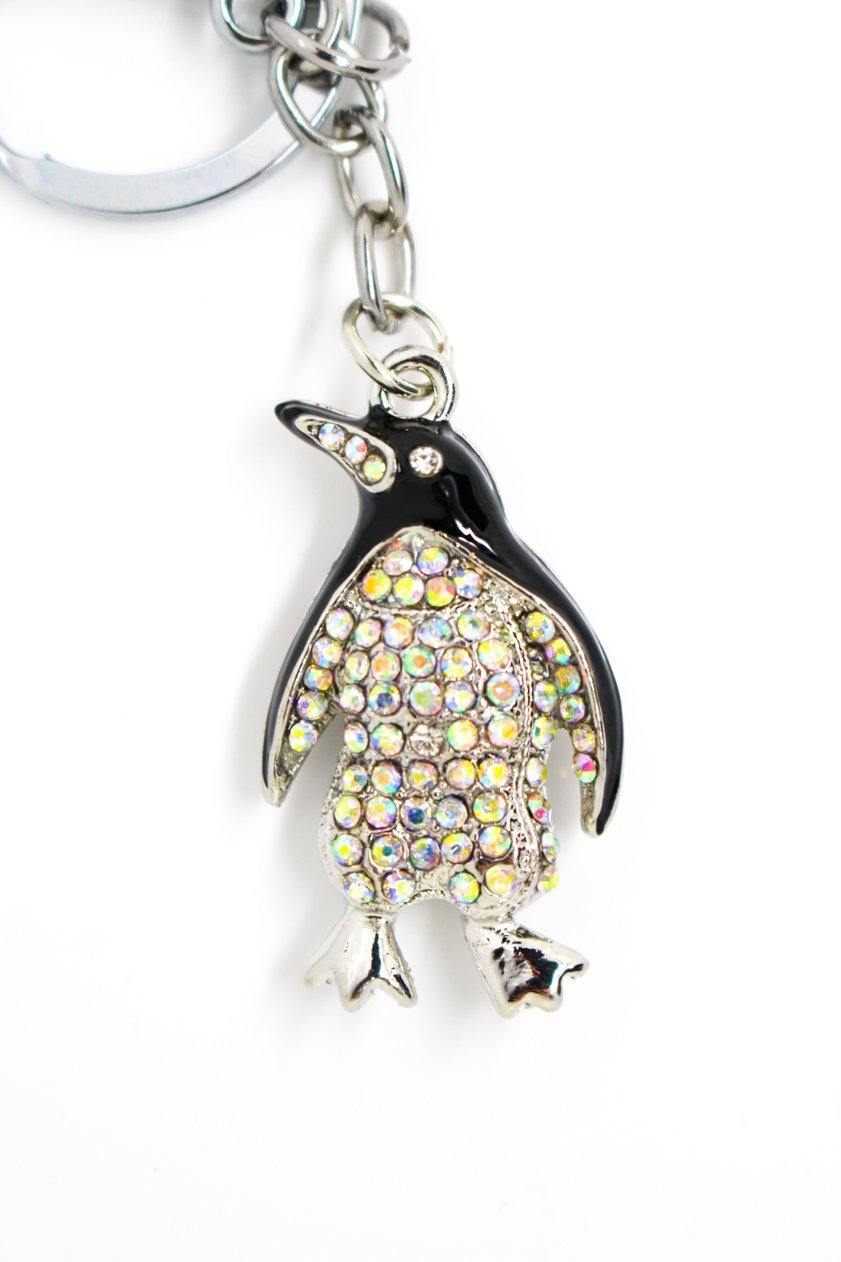 Penguin Keyring Crystal - Wildtouch - Wildtouch