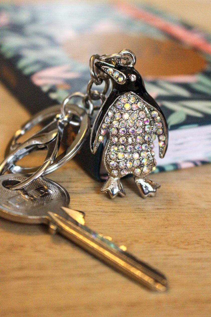 Penguin Keyring Crystal - Wildtouch - Wildtouch