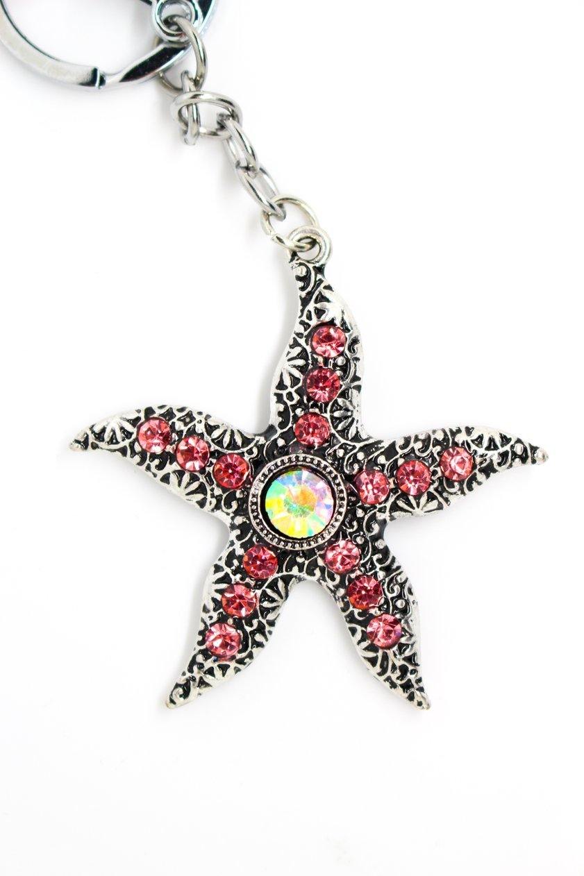Starfish Keyring Pink - Wildtouch - Wildtouch