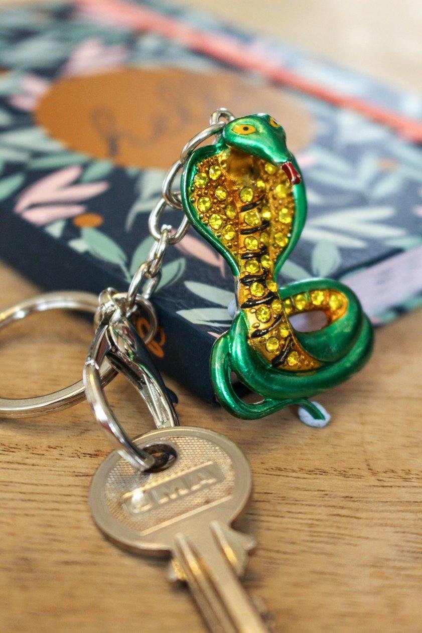 Snake Keyring Green - Wildtouch - Wildtouch