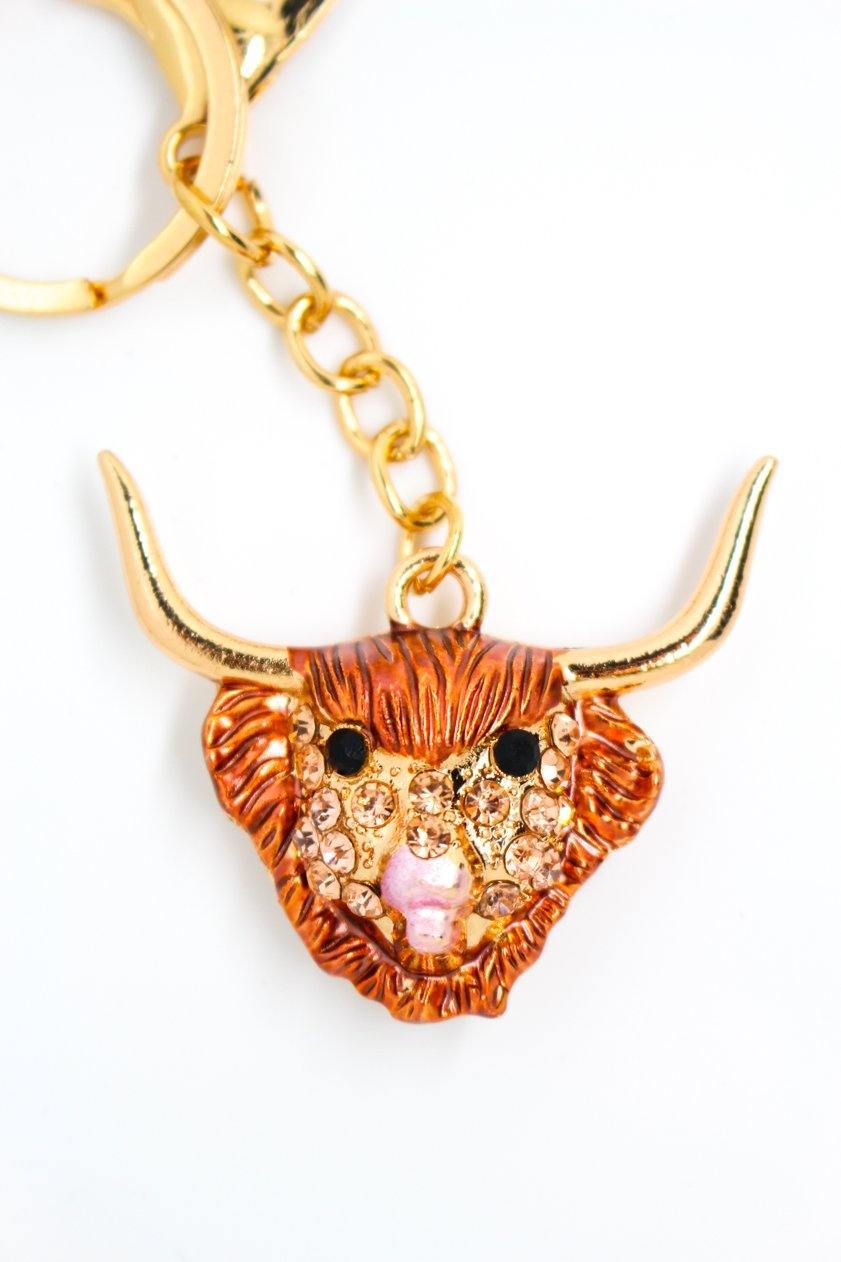 Highland Cow Keyring - Wildtouch - Wildtouch