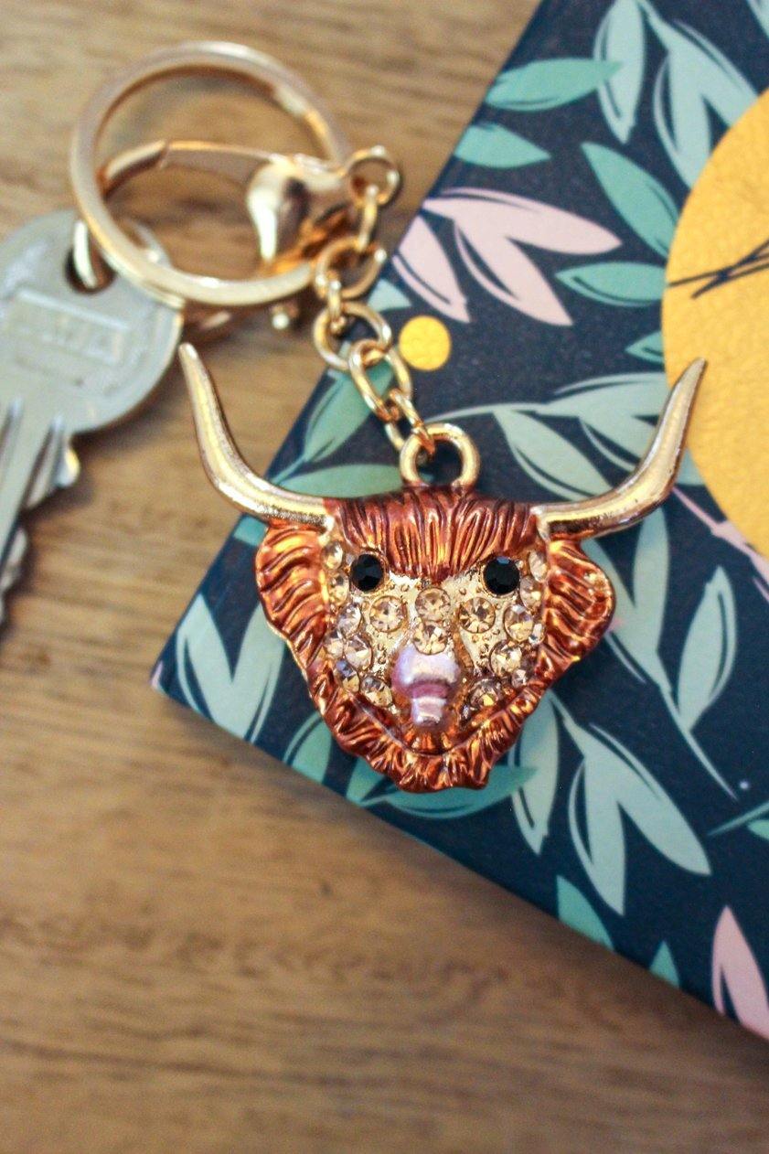 Highland Cow Keyring - Wildtouch - Wildtouch