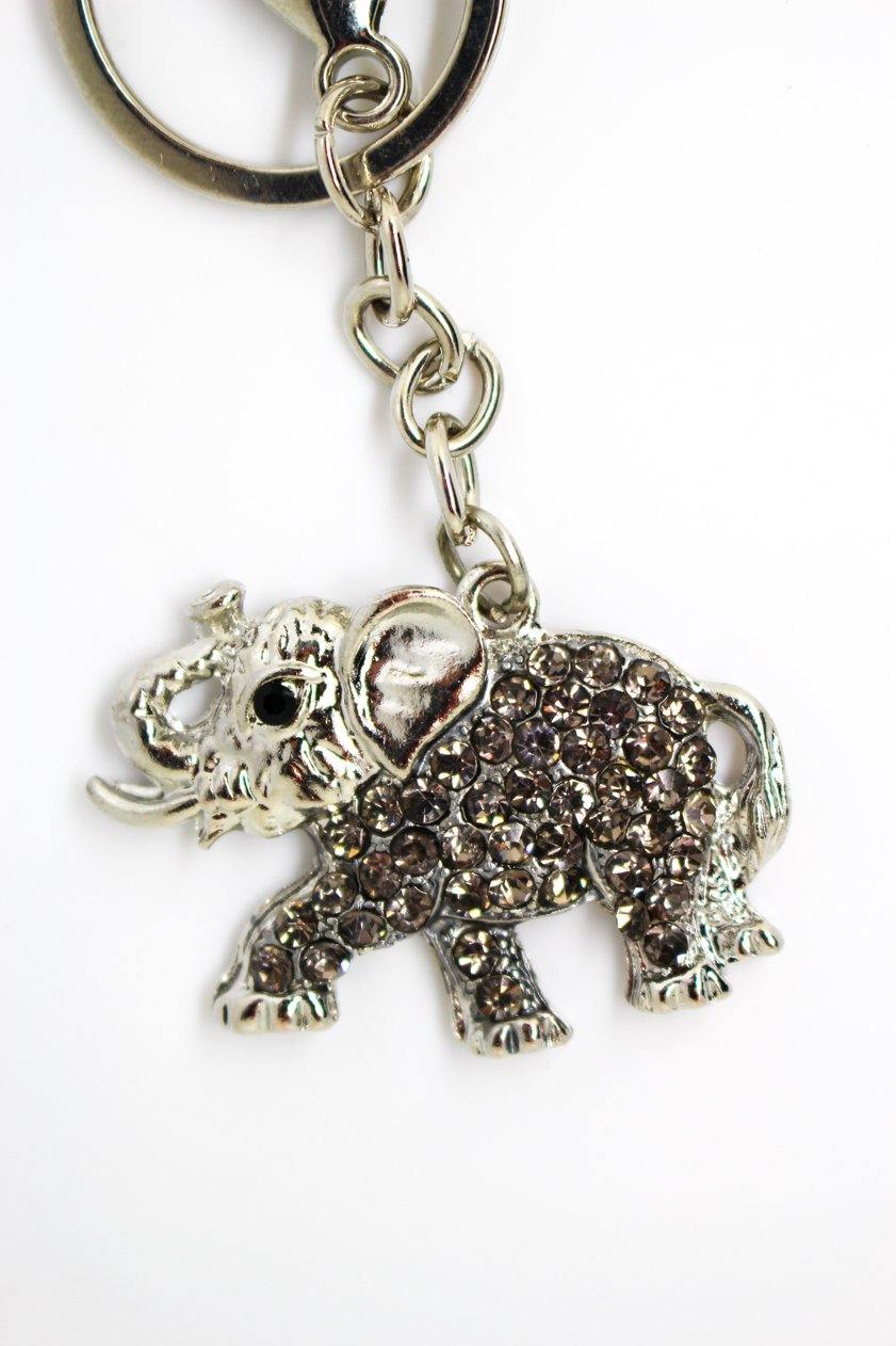 Elephant Keyring Grey - Wildtouch - Wildtouch