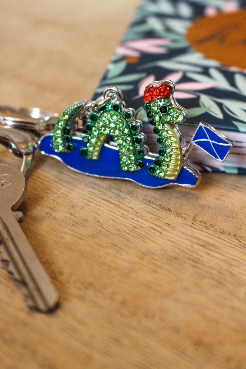 Nessie & Flag Keyring - Wildtouch - Wildtouch