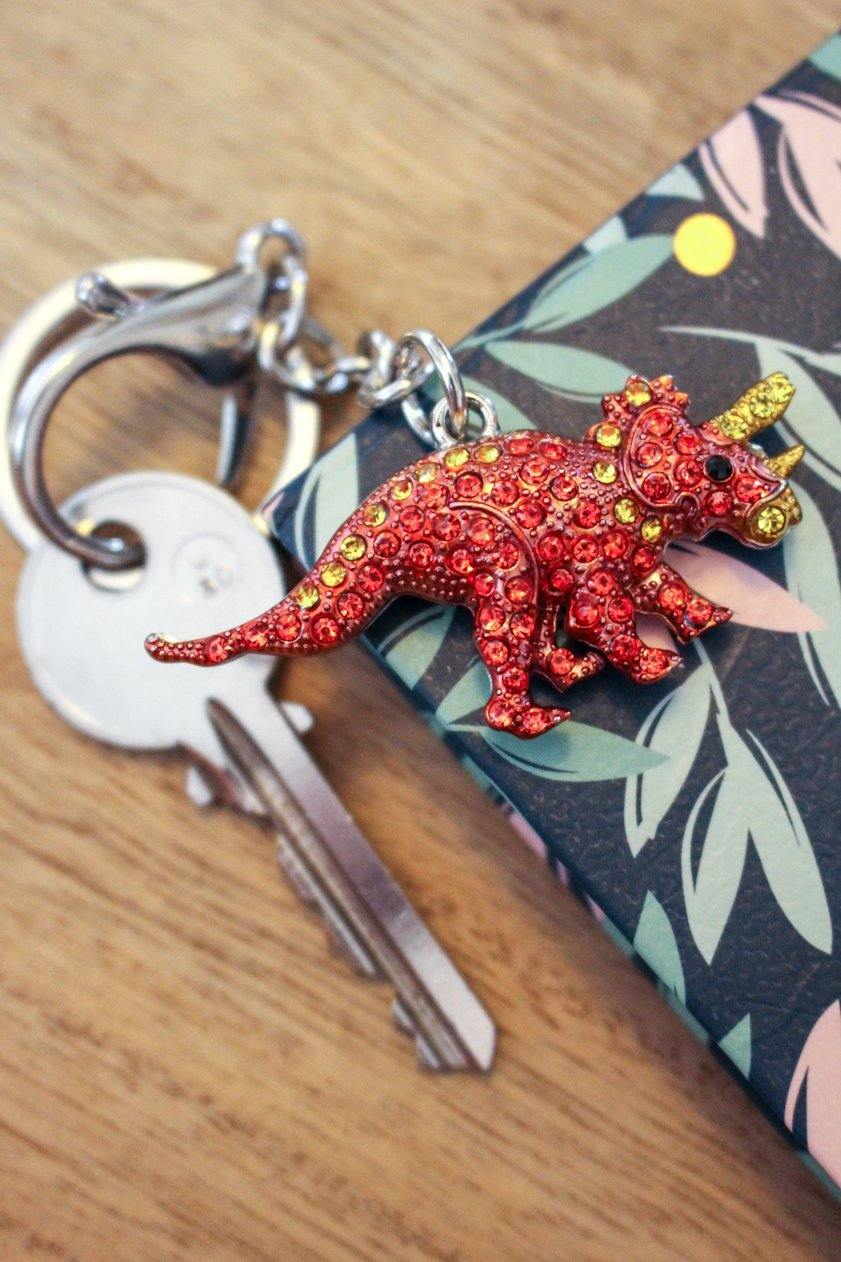 Triceratops Keyring - Wildtouch - Wildtouch