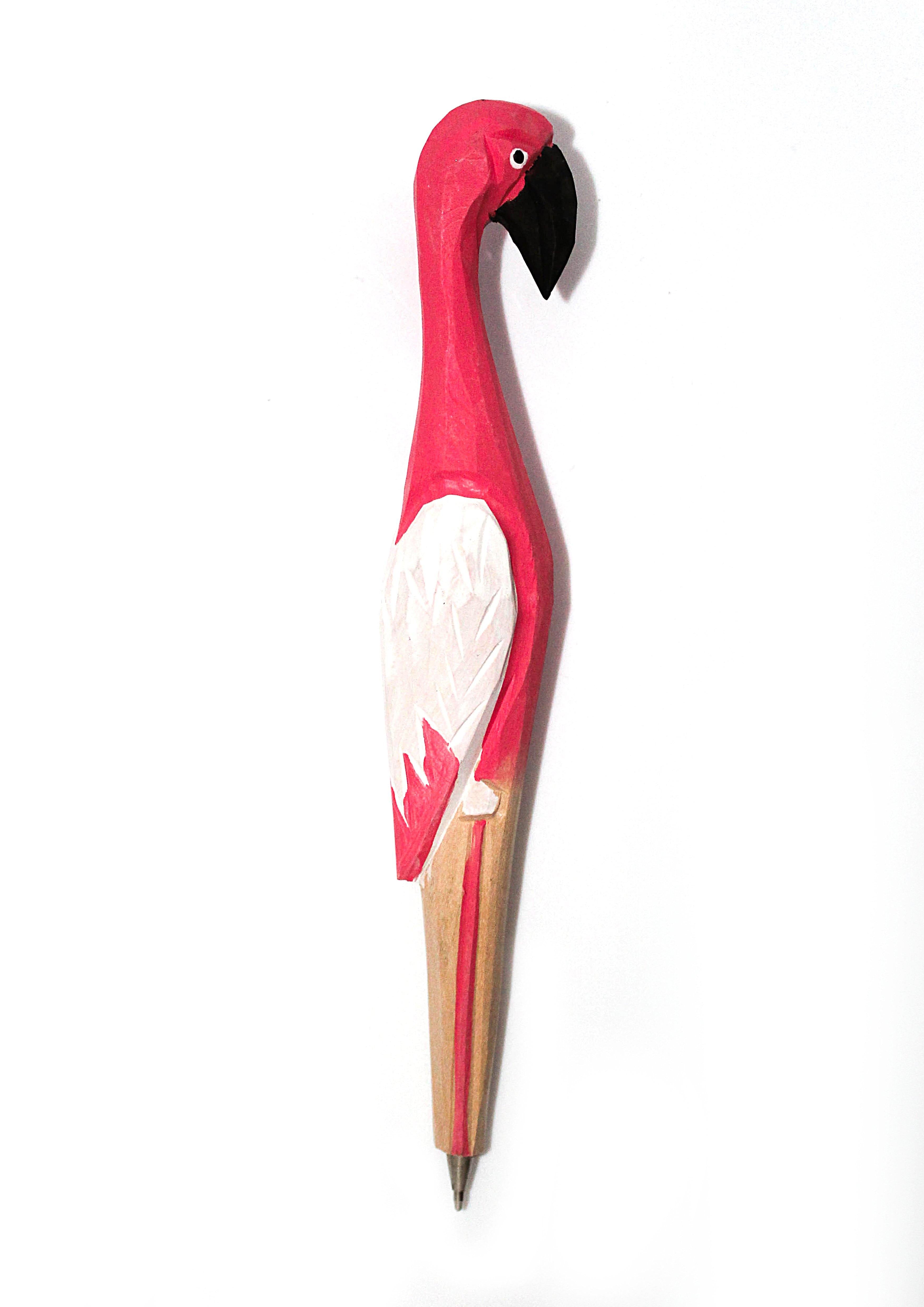 Flamingo Wooden Pen - Wildtouch - Wildtouch