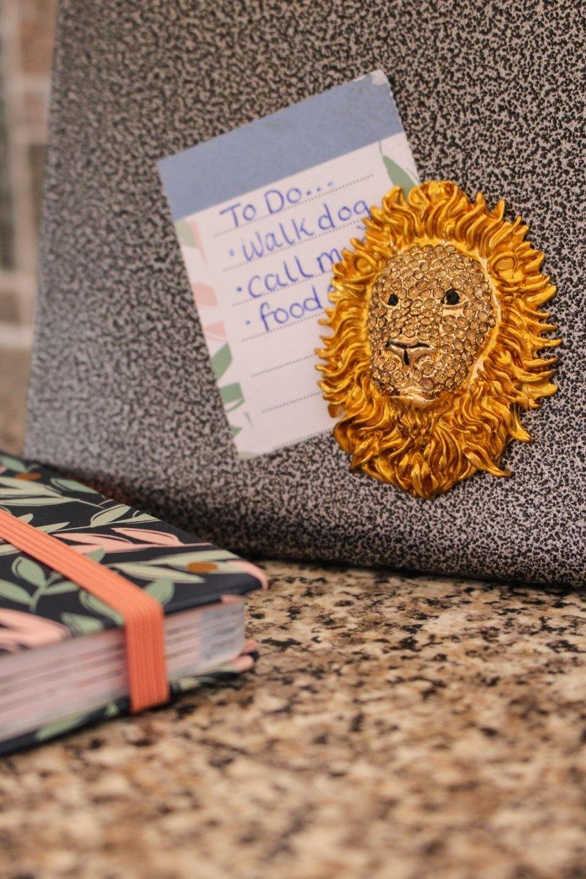Lion Head Magnet Gold - Wildtouch - Wildtouch