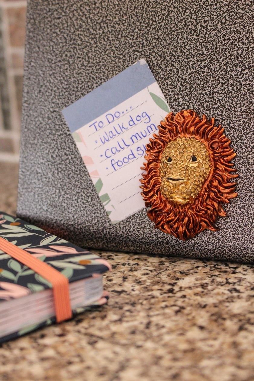 Lion Head Magnet Brown - Wildtouch - Wildtouch