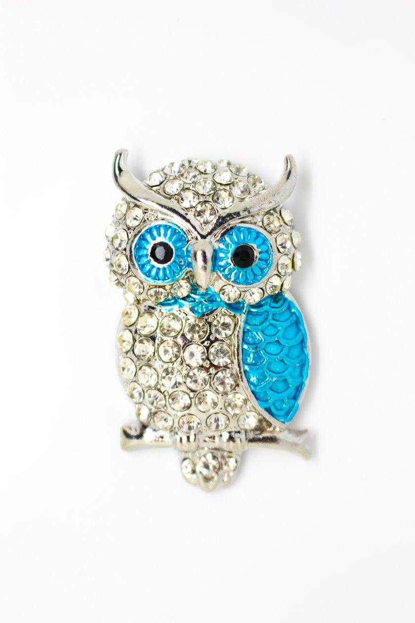 Owl Magnet Blue - Wildtouch - Wildtouch