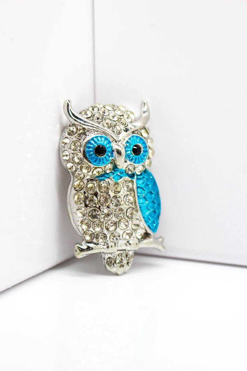 Owl Magnet Blue - Wildtouch - Wildtouch